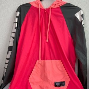 PINK Victoria Secret half zip windbreaker